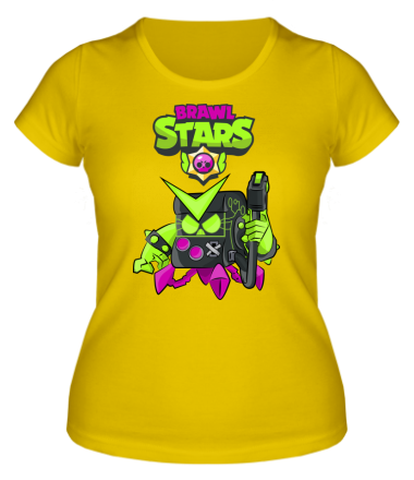 Женская футболка Virus 8-Bit New Skin Brawl Stars
