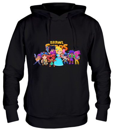 Толстовка худи Brawl stars girl