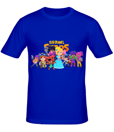 Мужская футболка Brawl stars girl