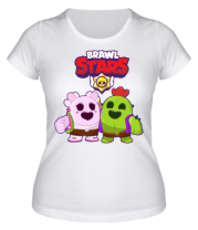 Женская футболка BS Sakura and Spike фото