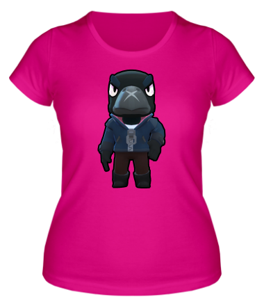 Женская футболка Crow