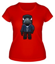 Женская футболка Crow фото
