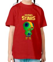 Детская футболка Leon brawl stars фото