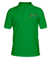 Мужская футболка поло Пофиг пляшем фото