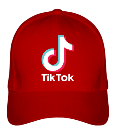 Бейсболка  Tiktok logo