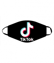 Маска  Tiktok logo фото