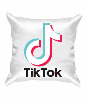Подушка  Tiktok logo
