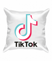 Подушка  Tiktok logo фото