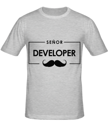 Мужская футболка Senor Developer