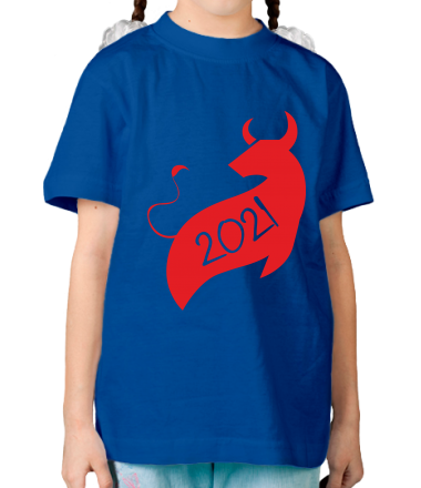 Детская футболка Год Коровы 2021