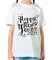 Детская футболка Новый год 2021  фото