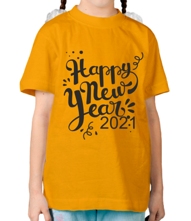 Детская футболка Новый год 2021 