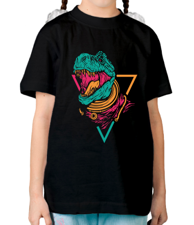 Детская футболка Космический Рекс 