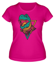 Женская футболка Космический Рекс  фото