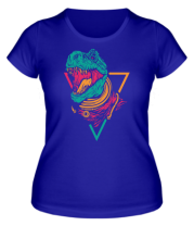 Женская футболка Космический Рекс  фото