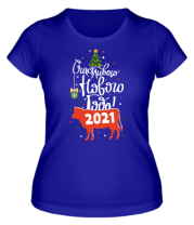 Женская футболка Счастливого Нового Года 2021 фото