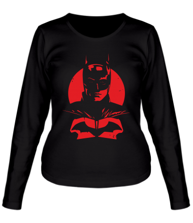 Женская футболка длинный рукав Batman