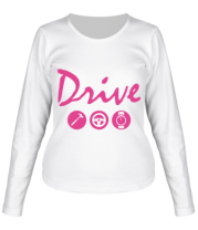 Женская футболка длинный рукав Drive 