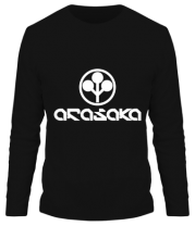 Мужская футболка длинный рукав ARASAKA CyberPunk фото
