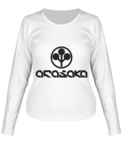 Женская футболка длинный рукав ARASAKA CyberPunk фото