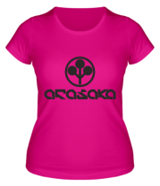 Женская футболка ARASAKA CyberPunk фото