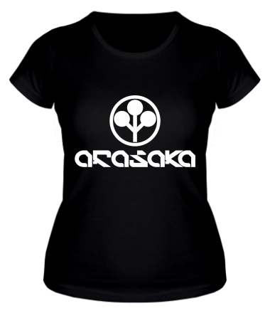 Женская футболка ARASAKA CyberPunk