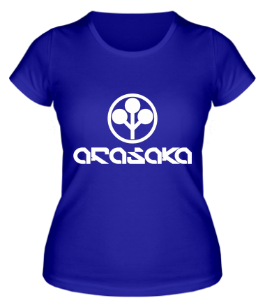 Женская футболка ARASAKA CyberPunk
