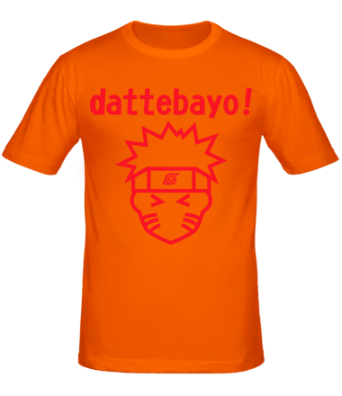 Мужская футболка Naruto dattebayo!