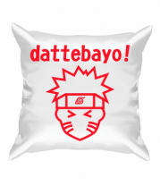 Подушка Naruto dattebayo! фото