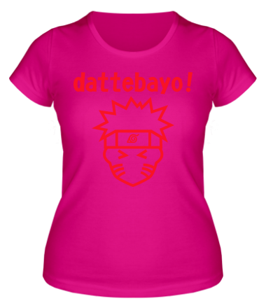 Женская футболка Naruto dattebayo!
