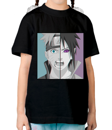 Детская футболка Naruto and Sasuke boys