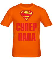 Мужская футболка Супер папа фото