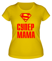 Женская футболка Супер Мама фото