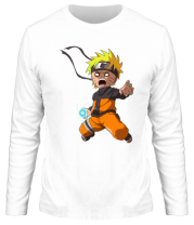 Мужская футболка длинный рукав Crazy Naruto