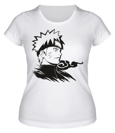 Женская футболка Naruto Uzumaki head