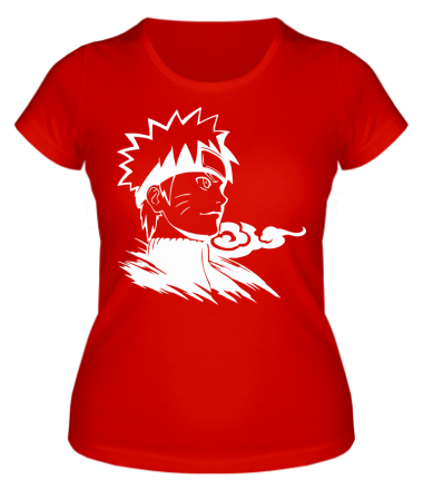 Женская футболка Naruto Uzumaki head