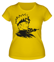 Женская футболка Naruto Uzumaki head фото