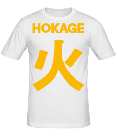Мужская футболка Hokage Naruto