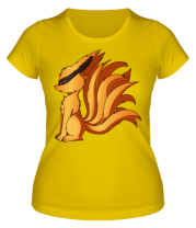 Женская футболка  Курама - Наруто фото