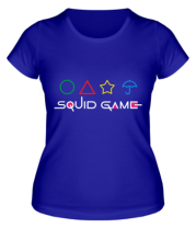 Женская футболка Logo Игра в кальмара фото