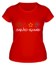 Женская футболка Logo Игра в кальмара