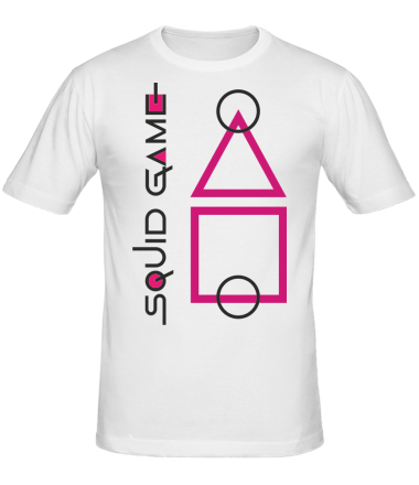 Мужская футболка Лого Игра в кальмара 3
