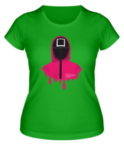 Женская футболка Квадрат Игра фото