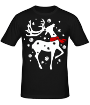 Мужская футболка Happy Cristmas фото