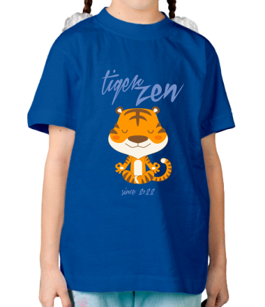 Детская футболка Tiger zen
