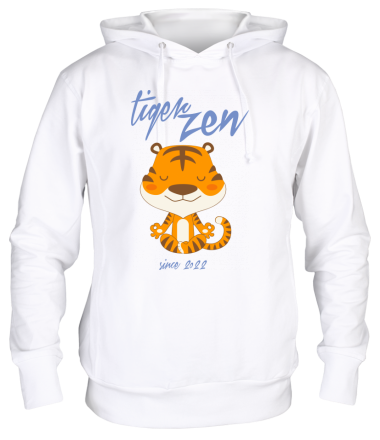 Толстовка худи Tiger zen