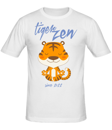 Мужская футболка Tiger zen