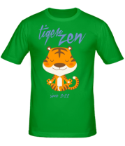 Мужская футболка Tiger zen фото