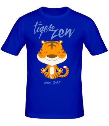 Мужская футболка Tiger zen