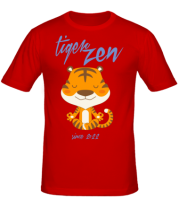 Мужская футболка Tiger zen фото